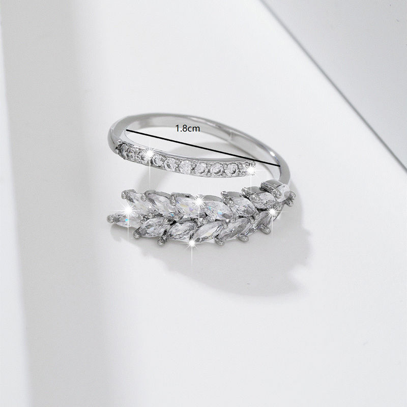 Female Niche High-end Light Luxury Non Fading Ring